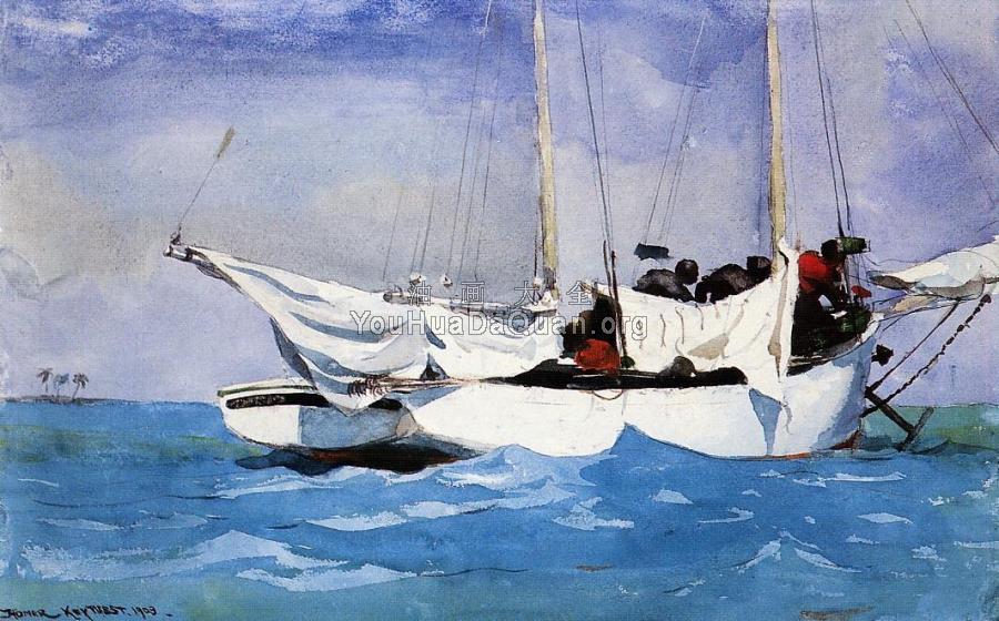 Key West, Hauling Anchor - 温斯洛·荷默